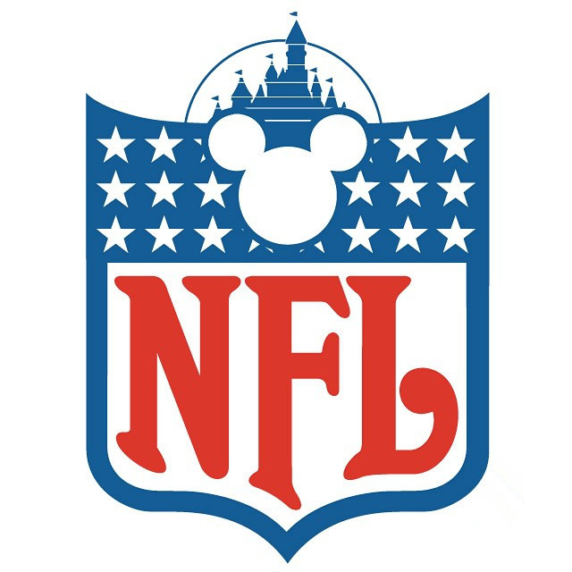 NFL Disney logo iron on transfers